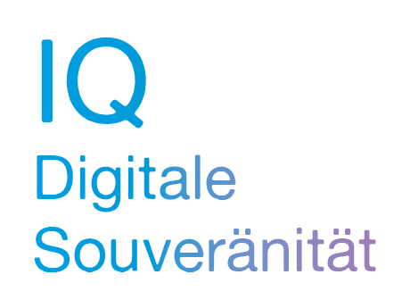 Schriftzug: IQ Digitale Souveränität
