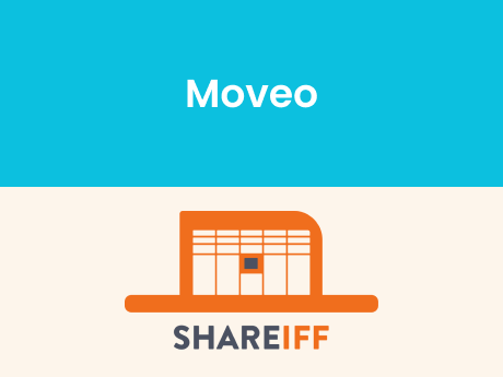 Teaserbild für die Projekte Moveo und ShareIFF, jeweils mit einem Schriftzug